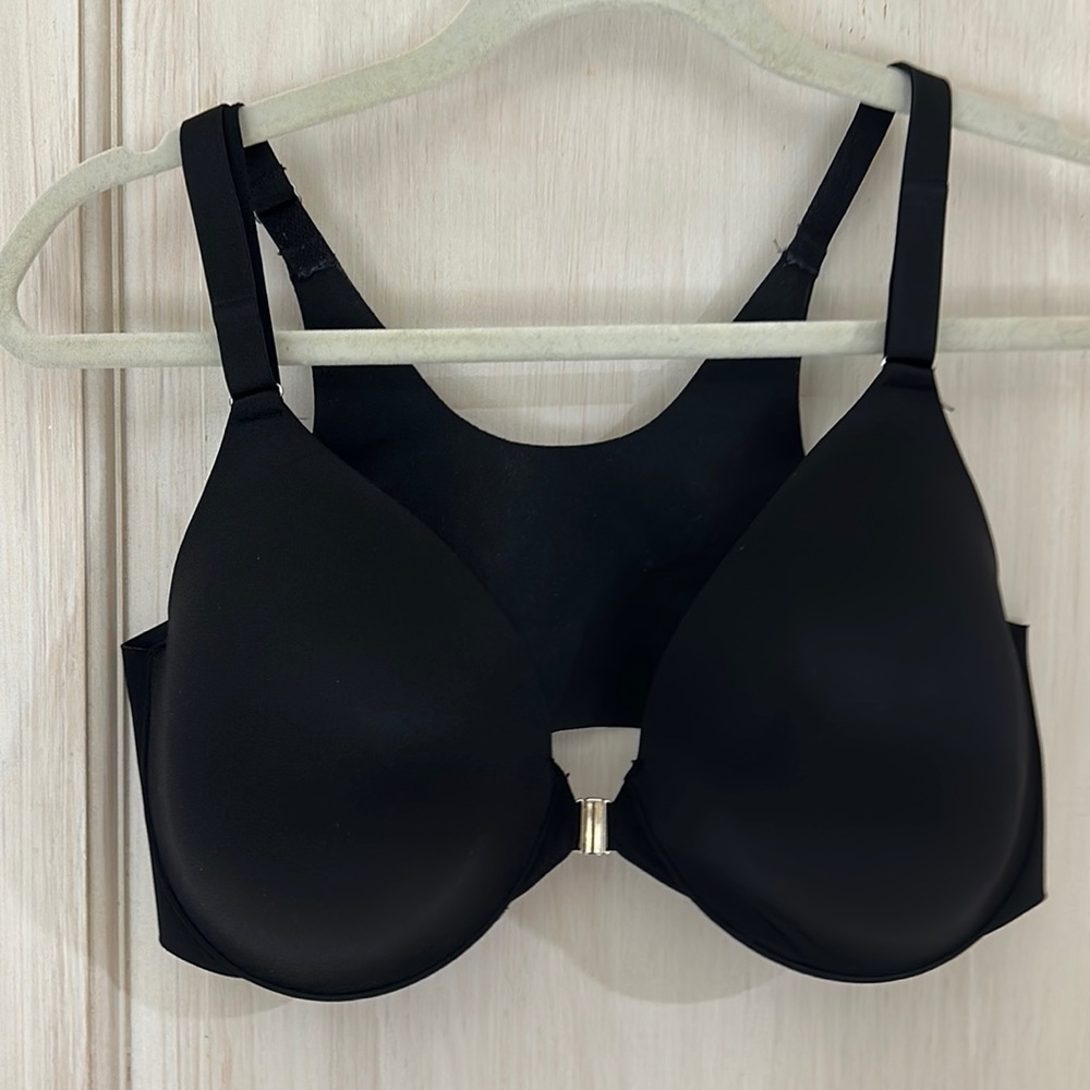 SOMA front close bra black 36DD
